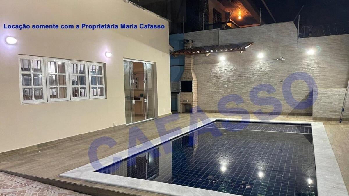 Villa CASA PÉ NA AREIA COM PISCINA A 10mts ENSEADA Guarujá Esterno foto